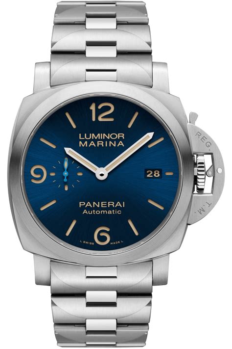 panerai luminor marina stainless steel|panerai luminor marina 44mm price.